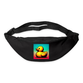 Caneton Canard Canard Canard - Sac banane - noir - Devant