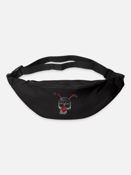 Clown Skull - Bum bag - black