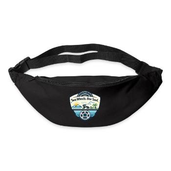 Two wheels, one soul - Bum bag - black - Front
