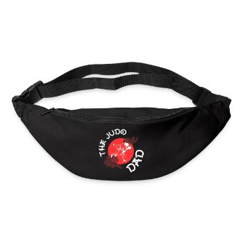 Der Judo-Vater - Gürteltasche - Schwarz - Vorne