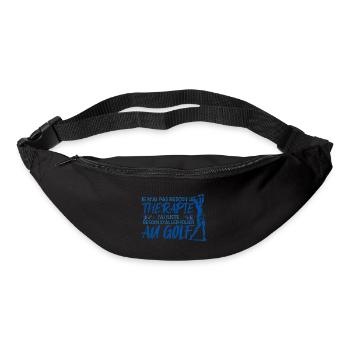 Golf joueur Cadeau joueur Golf sport golf sport !! - Sac banane - noir - Devant