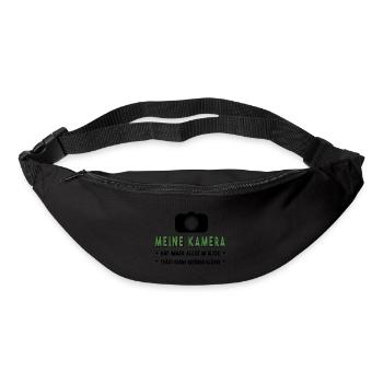 Fotograf fotografieren - Gürteltasche - Schwarz - Vorne