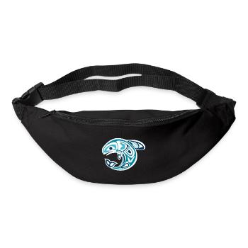 baleine - Sac banane - noir - Devant