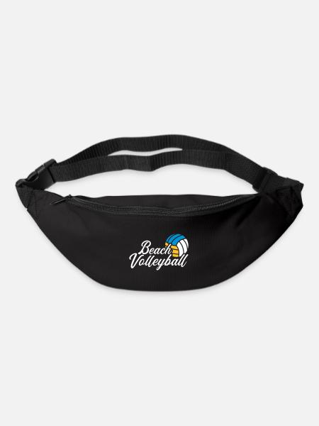 Beach-volley - Sac banane - noir
