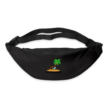 I'm ripe for the island, Lonely Island Palm - Bum bag - black - Front