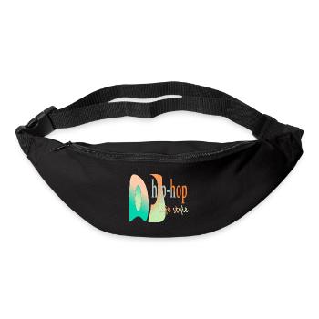 Dj Hip Hop - Sac banane - noir - Devant