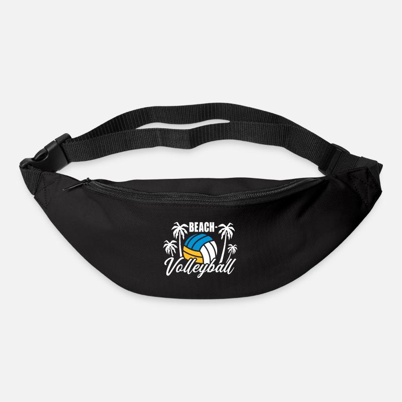 Beachvolleyball - Gürteltasche - Schwarz