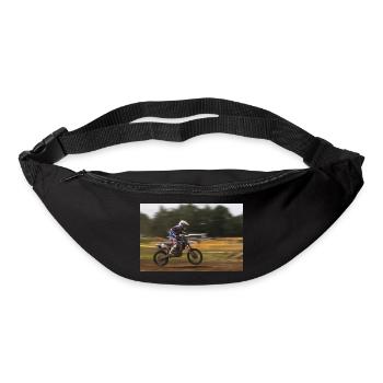 motocross - Sac banane - noir - Devant