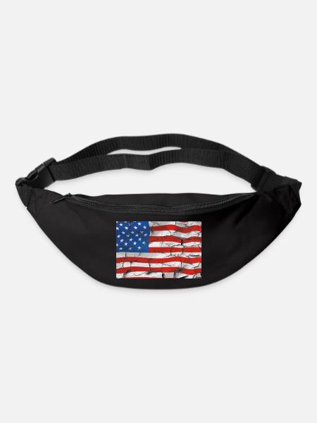 Amérique - Sac banane - noir