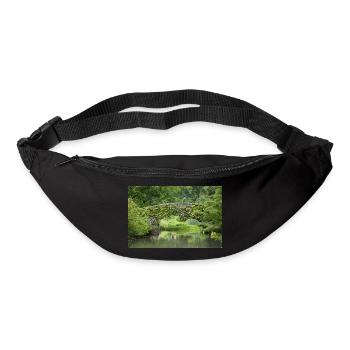 New York Gapstow Bridge Central Park Manhattan - Bum bag - black - Front