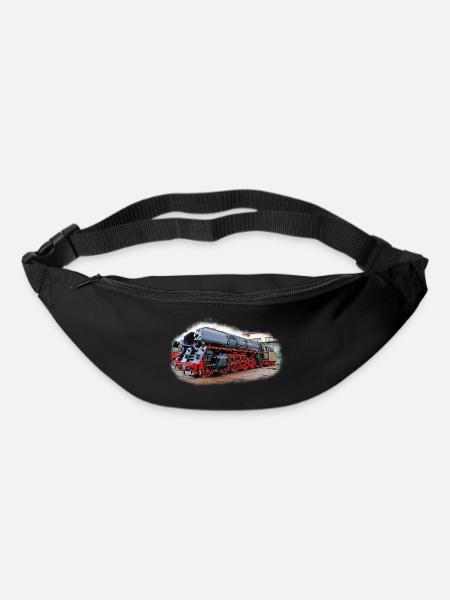 Dampflok 01 1531 - Gürteltasche - Schwarz