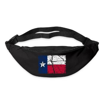 Texas Vintage - Gürteltasche - Schwarz - Vorne