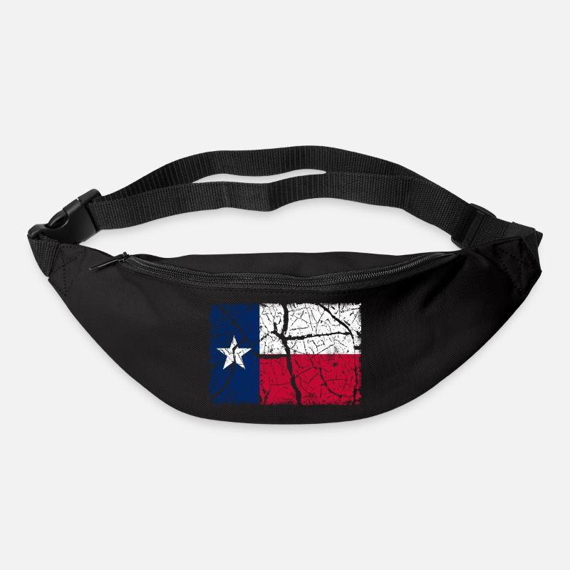 Texas Vintage - Gürteltasche - Schwarz