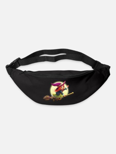 La petite sorcière Elfriede - Sac banane - noir