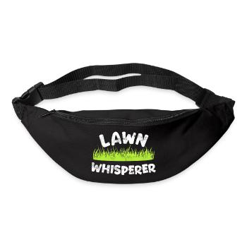 Lawn Mower Garden Gardener - Bum bag - black - Front