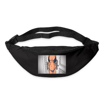 Come in sexy tease Sexting Sexy curvy Comic Pinup - Bum bag - black - Front