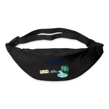 Richtung Schweden - Gürteltasche - Schwarz - Vorne