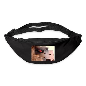 Vintage Egypt House - Gürteltasche - Schwarz - Vorne
