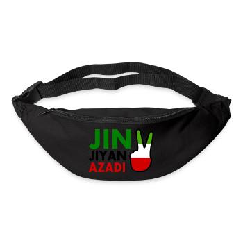 jin jiyan azadi women life freedom - Sac banane - noir - Devant