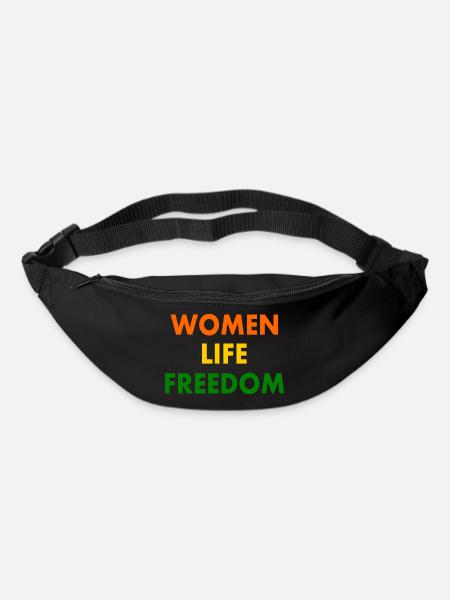 Women life freedom iran - Gürteltasche - Schwarz