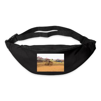 BMX MTB MTB Fahrrad - Gürteltasche - Schwarz - Vorne