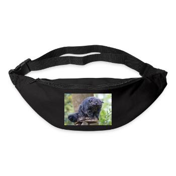 Binturong also bearcat Marderbär Arctictis - Bum bag - black - Front