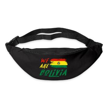 Wir sind Bolivien - Gürteltasche - Schwarz - Vorne