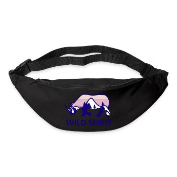 Adventure Travel Hiking Mountain - Bum bag - black - Front