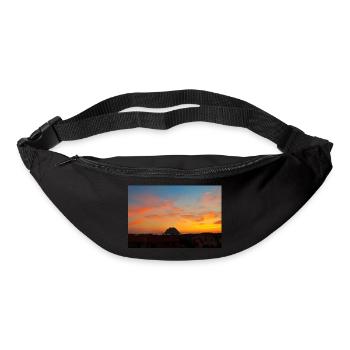 Captivating Sunsets: Beauty of Nature on Display - Bum bag - black - Front