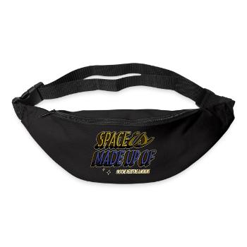 Gift Night Sky Physics Humor Joke - Bum bag - black - Front