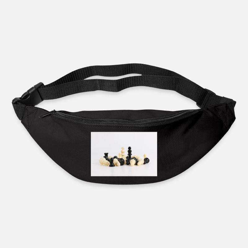 schachfiguren - Gürteltasche - Schwarz
