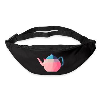 Tea Cup Tea Saying Tea Bag Gift Drink - Bum bag - black - Front