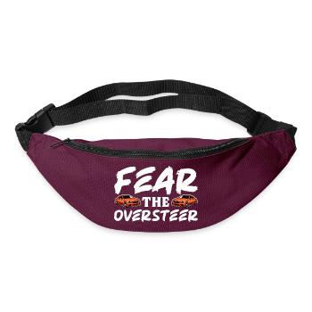 Fear The OversMotiver Model Car Slot Racing - Gürteltasche - Burgunderrot - Vorne