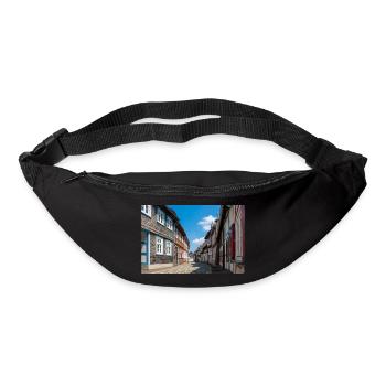 Altstadt Goslar Niedersachsen - Gürteltasche - Schwarz - Vorne