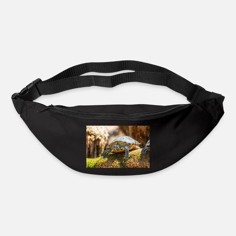 Gelbbauch-Slider Trachemys scripta scripta - Gürteltasche - Schwarz