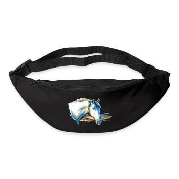 Horse Portrait - Bum bag - black - Front