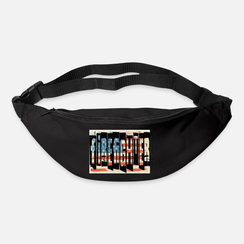 Feuerwehrmann / Firefighter - Bum bag - black
