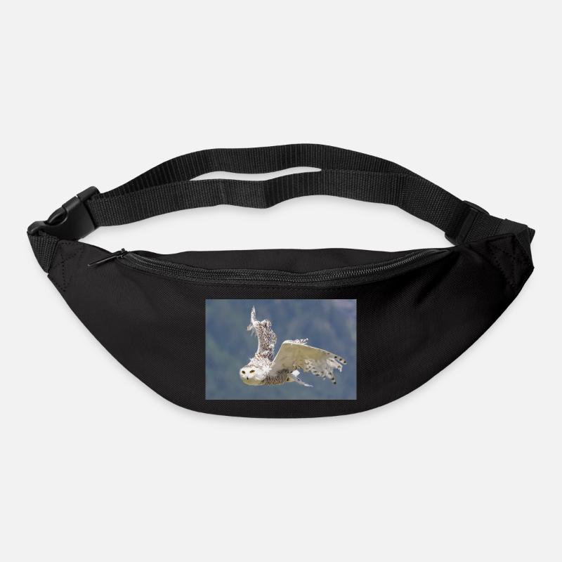 Harfang des neiges - Sac banane - noir