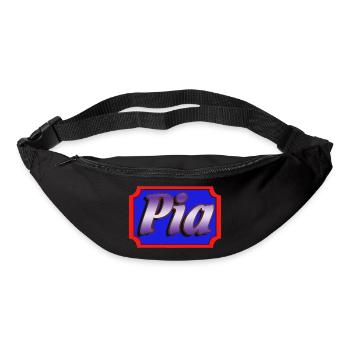 pia2 - Bum bag - black - Front