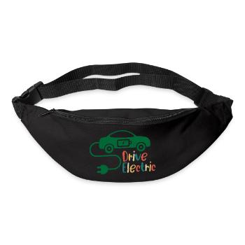 Drive Electric EV Driver Charge Car - Bum bag - black - Front
