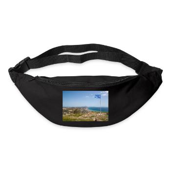 Landschaftsansicht der Burg von Kefalos Insel Kos - Gürteltasche - Schwarz - Vorne