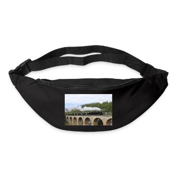 SBB Lok auf Viadukt - Gürteltasche - Schwarz - Vorne