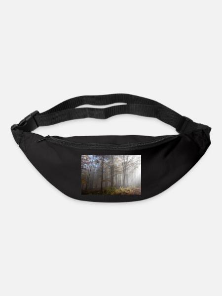 Herbststimmung - Gürteltasche - Schwarz