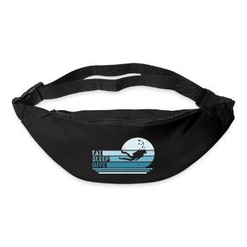 Manger Dormir plongée - Sac banane - noir - Devant