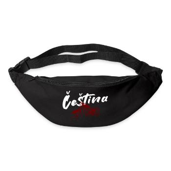 Moto vintage tchèque - Sac banane - noir - Devant