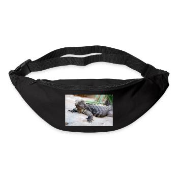 Cuban rock iguana also Cuban ground iguana - Bum bag - black - Front