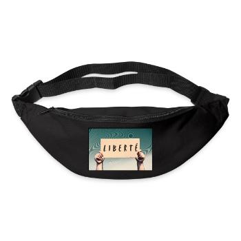 Sign - Freedom - Bum bag - black - Front