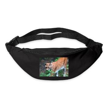 Eurasian Lynx or northern lynx - Bum bag - black - Front