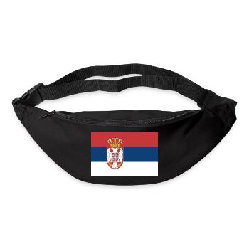 Serbia - Bum bag - black - Front
