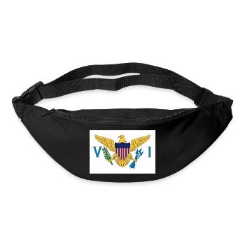 U.S. Virgin Islands - Bum bag - black - Front